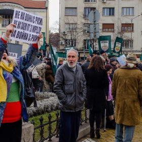 протест срещу новия външен дълг 