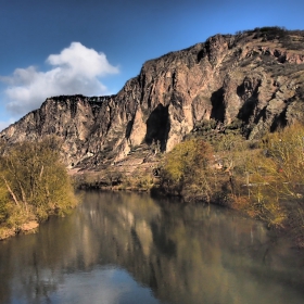 Rotenfels (червените скали) край Бад Мюнстер ам Щайн