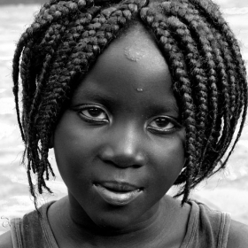 African girl