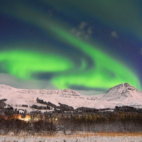 Northern lights in Iceland