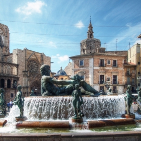 Валенсия - Turia fountain