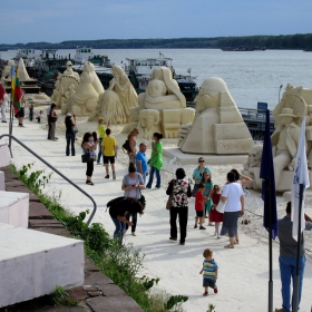 Международен фестивал на пясъчните скулптури Русе 2015 - 6