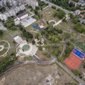 Изграждане на новия парк в кв. Казански на мястото на бившите казарми