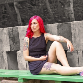 Tattooed girl