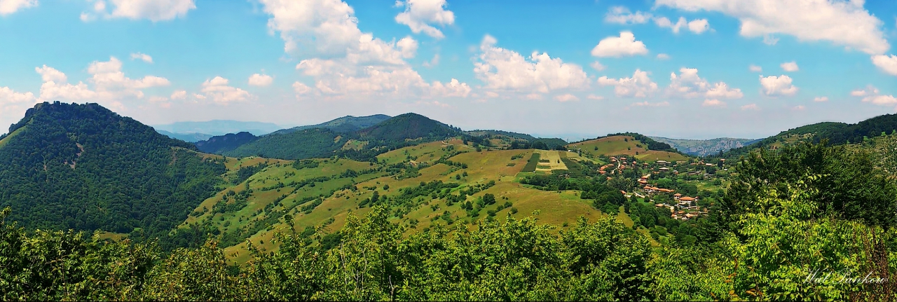 с. Бабинци от вр Острич