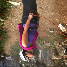 Upside down