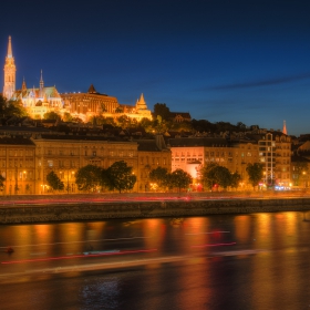 Buda at night...