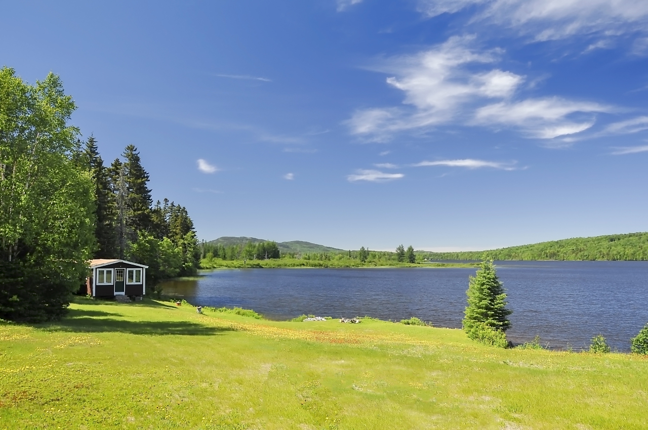 Parlin Pond, Maine, USA