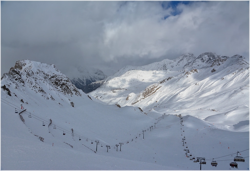 По пистите на Silvretta Alps