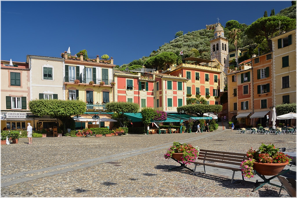 Piazza Martiri dell'Olivetta,  Portofino, Italy