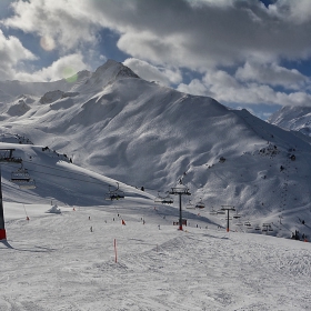 По пистите на Silvretta Alps