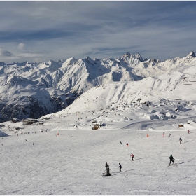 По пистите на Silvretta Alps