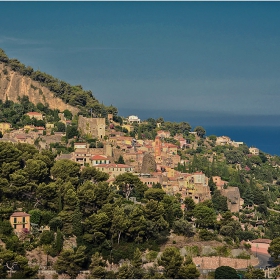 Karolingan castle, Roquebrune-Cap-Martin, France