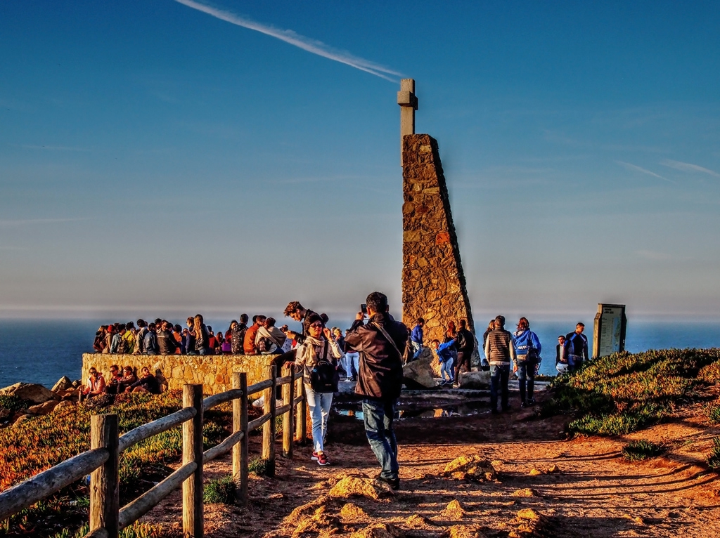 Cabo da Roca - Тук е краят на земята. Оттук започват владенията на океана.