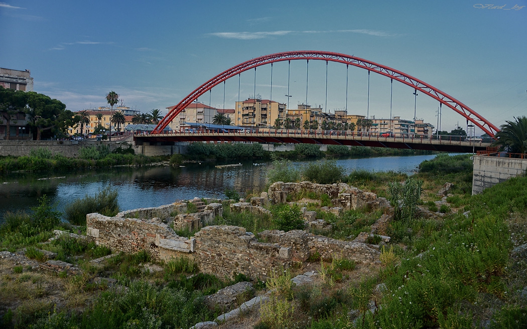 Римски артефакти до Ponte Viveri