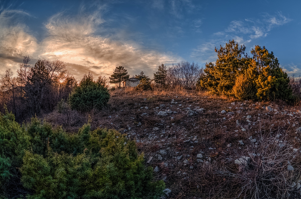 Залезен HDR с параклиса 