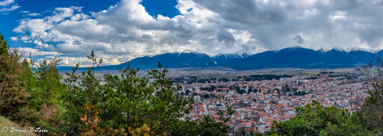 Разлог - панорама