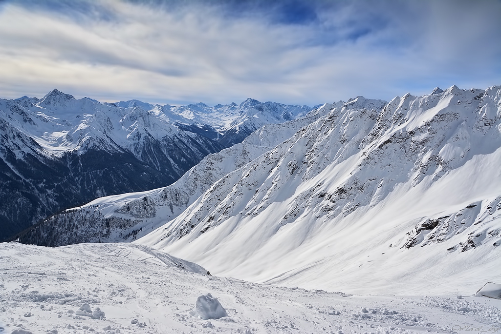 Winter in the Alps