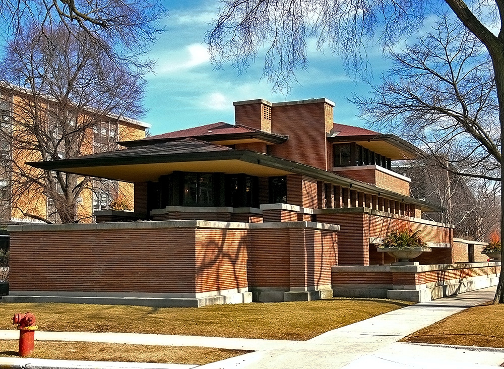 Frank Lloyd Wright , Robie House,1910