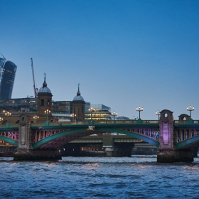 Black Friars Bridge at night