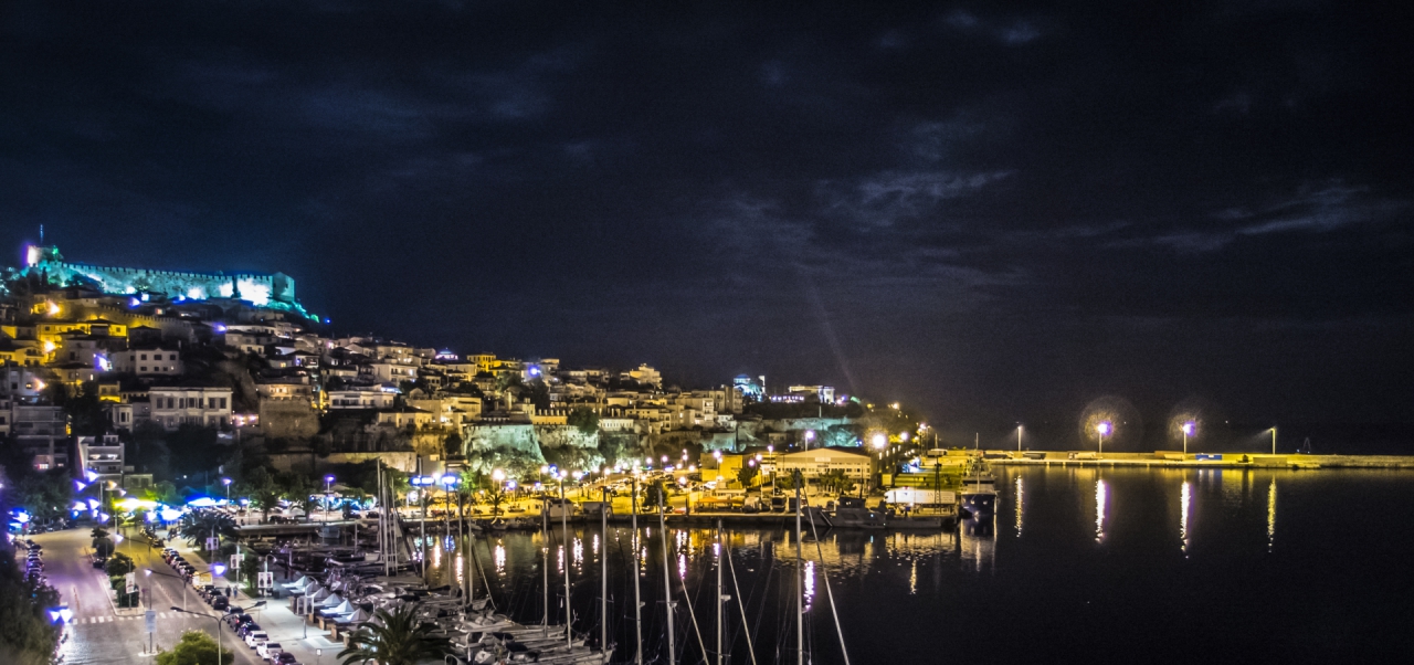 Kavala by night