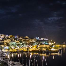 Kavala by night