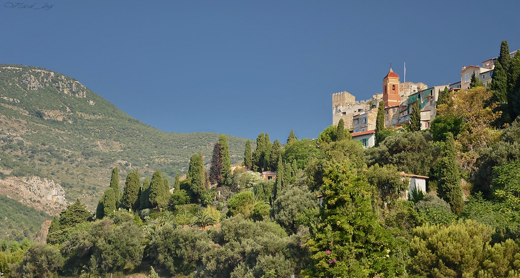 Karolingan castle, Roquebrune-Cap-Martin, France