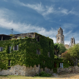 Изоставеното село Bussana Vecchia, Italy