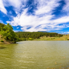 Водоем - с. Бачево панорама