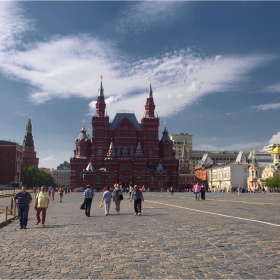 Червеният площад, Москва.
