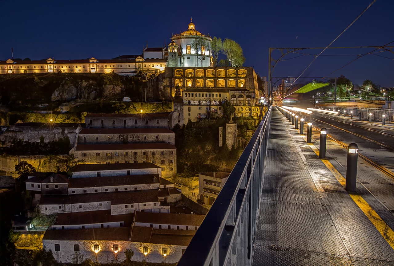 От Luis I Bridge към Mosteiro da Serra do Pilar
