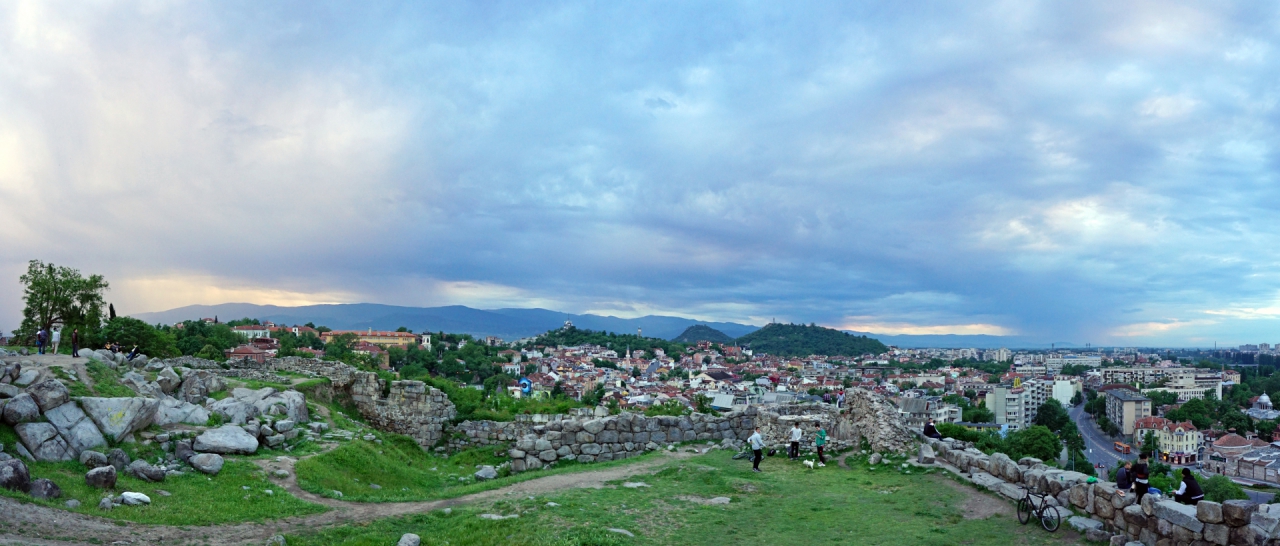 Панорама от Небет тепе