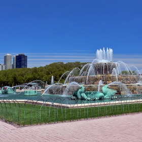 Buckingham Fountain , Grant Park, Chicago