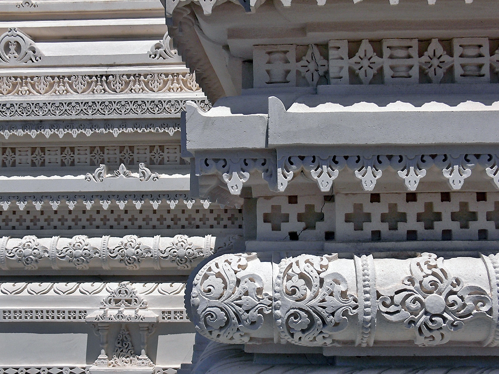 BAPS Shri Swaminarayan Mandir, Bartlett,IL - детайл
