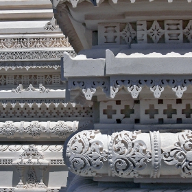 BAPS Shri Swaminarayan Mandir, Bartlett,IL - детайл