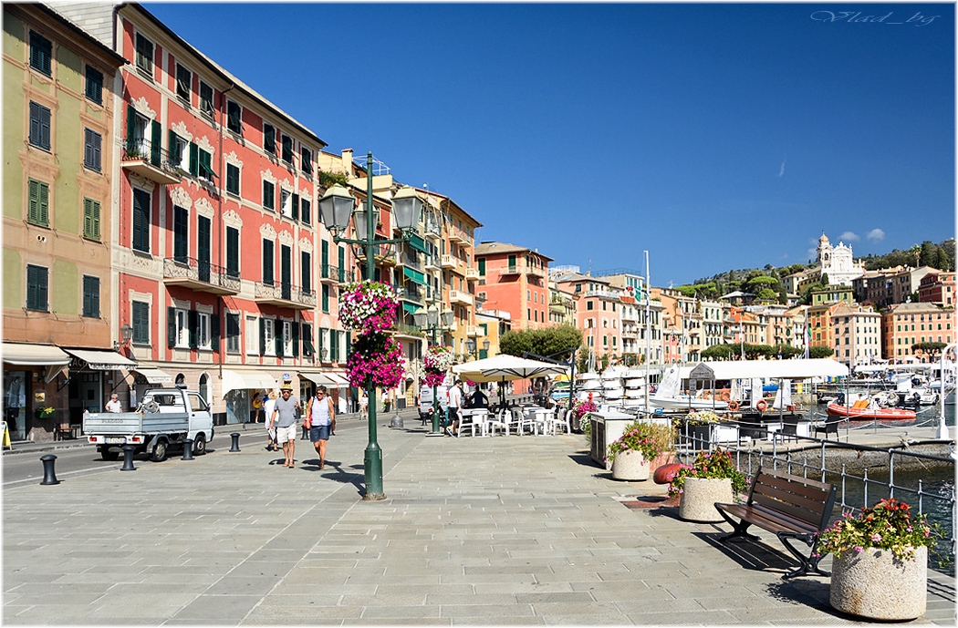 Една утрин в Santa Margherita Ligure, Italy