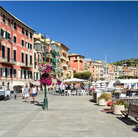Една утрин в Santa Margherita Ligure, Italy