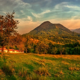 Панорама. Острец фермата