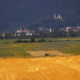 След залез в планината