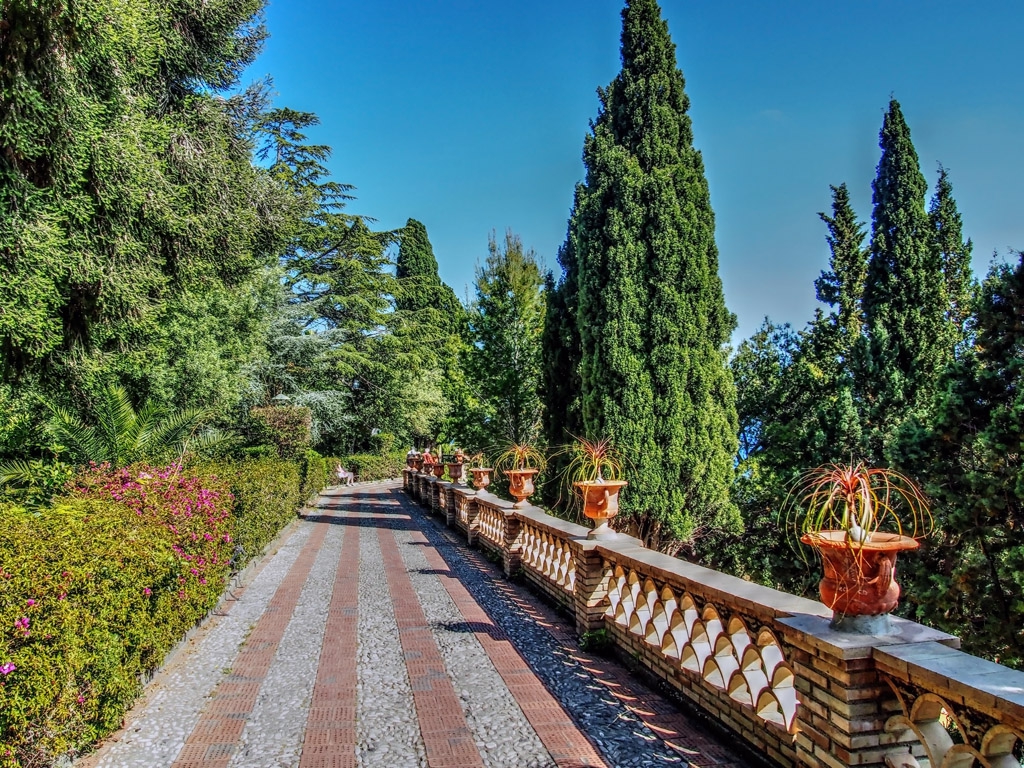 Таормина - Giardini della Villa Comunale