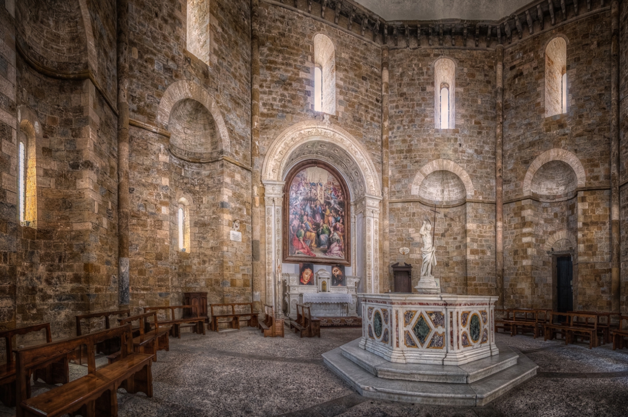 Baptistery San Giovanni, Volterra, Italy