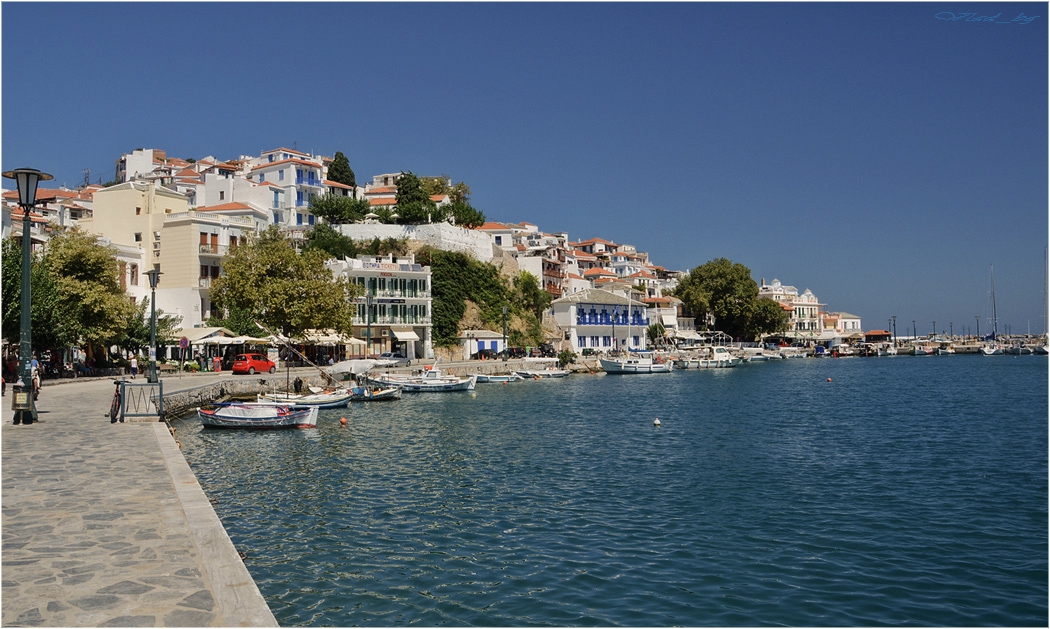 Skopelos town