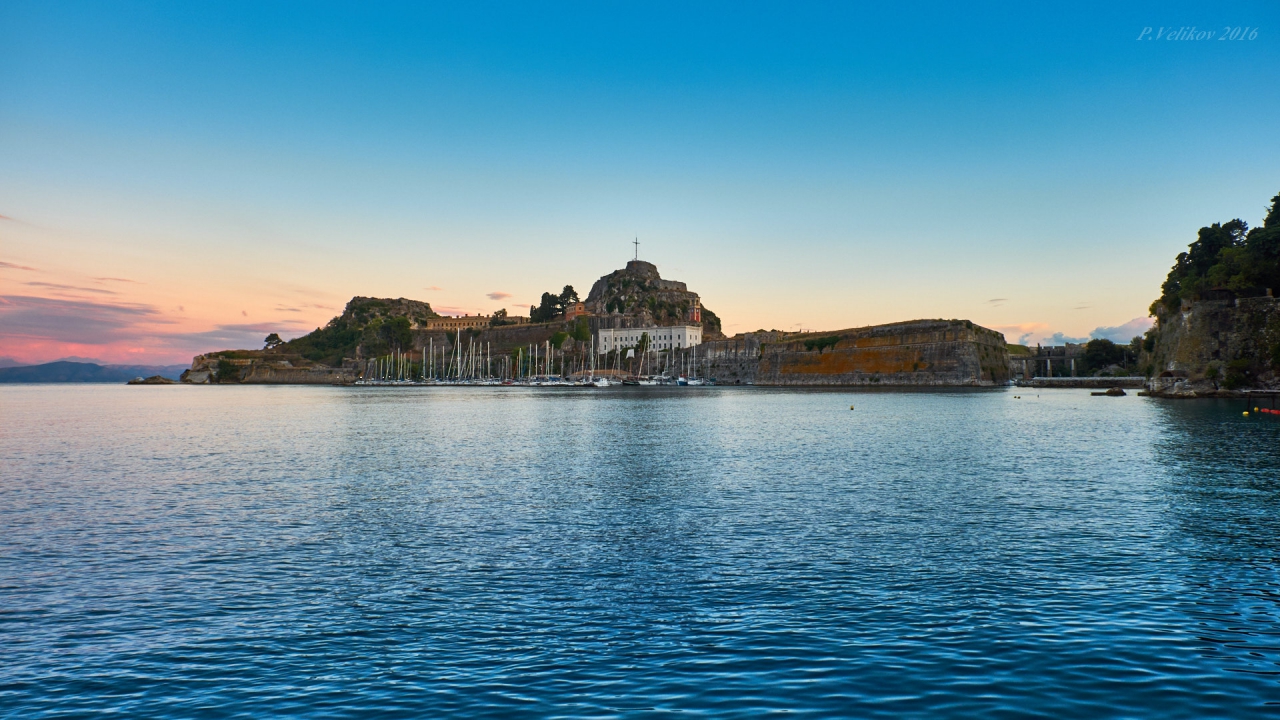 Old Fortress at sunset