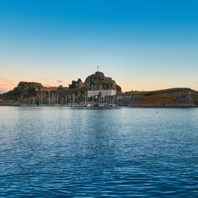 Old Fortress at sunset