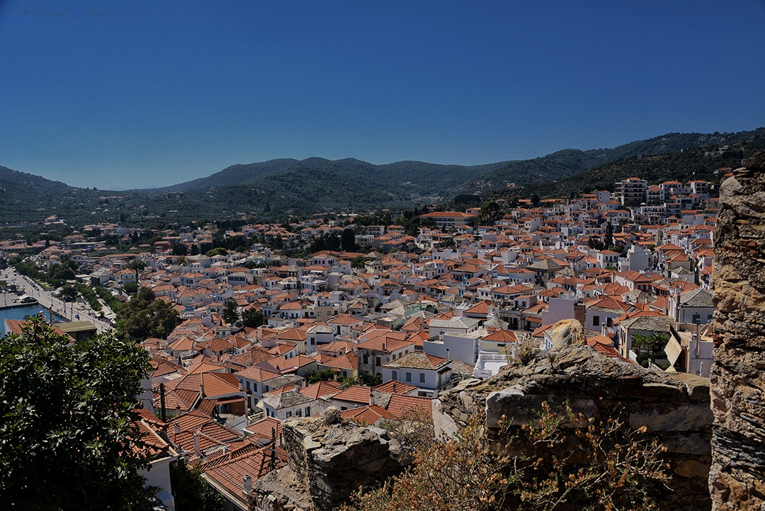 Skopelos town