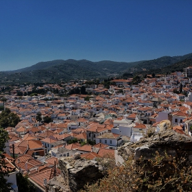 Skopelos town