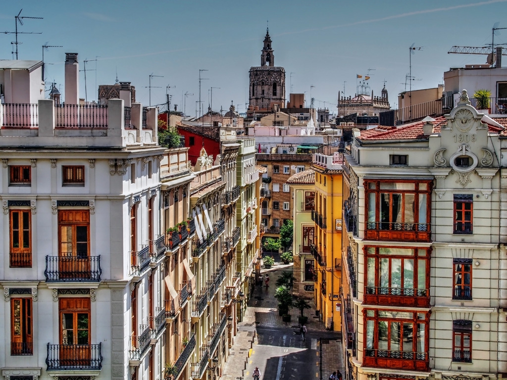 Mirar desde Torres de Serranos