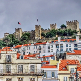 Поглед към Castelo San Jorge