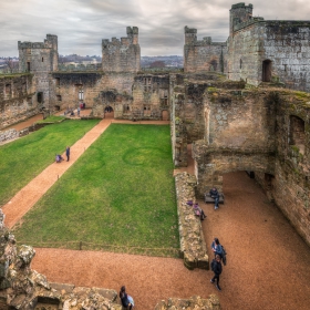 Bodiam Castle - inside