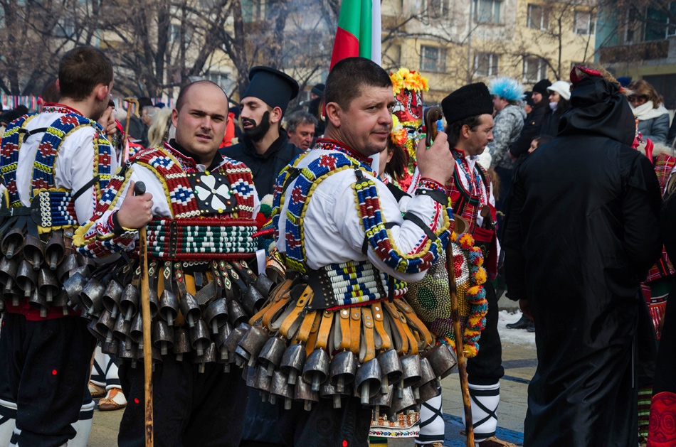 Кукерски фестивал в Перник .